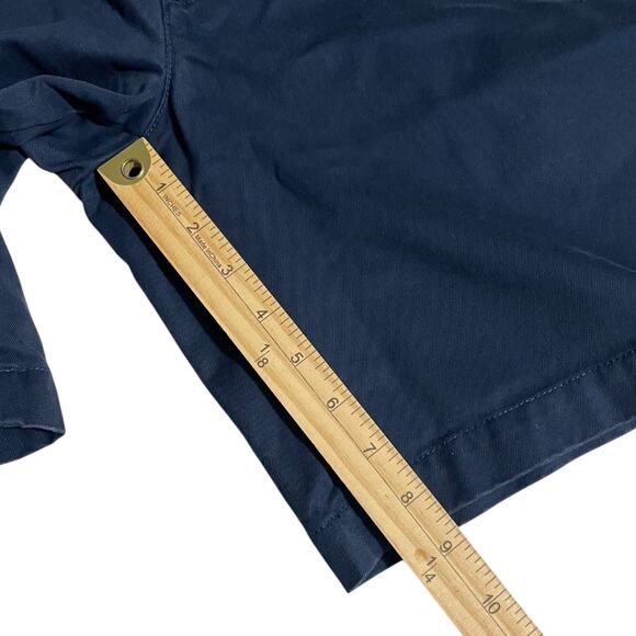 Vineyard Vines Mens Shorts Size 30 Club Short Navy Blue Cotton Mid Rise Zip Fly - Picture 11 of 12